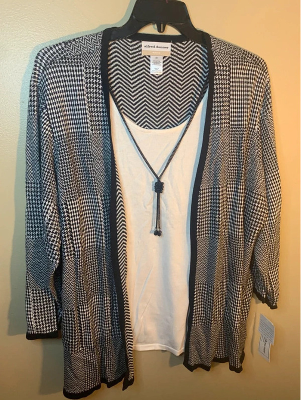 Alfred Dunner sweater set Sz 3x